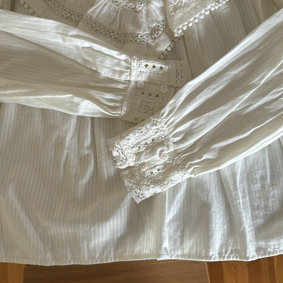 Sezane Gloria Blouse size 0 - Picture 7 of 9